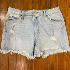 High Waisted Jean Shorts